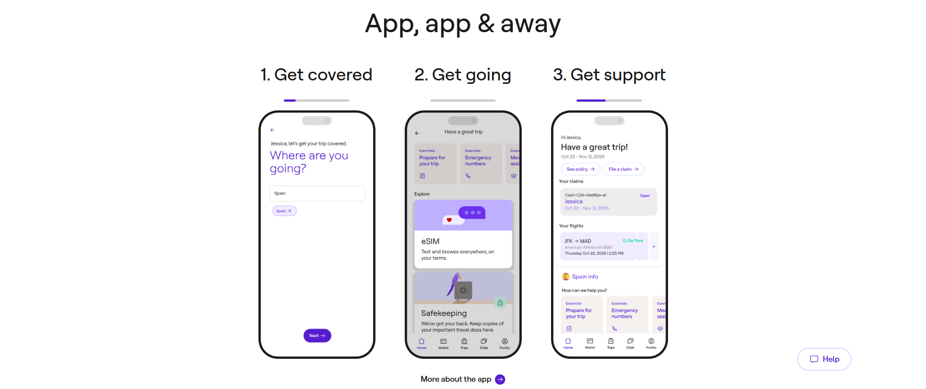 App, app & away
