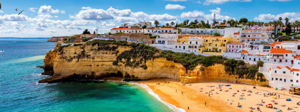 Algarve Golden Cliffs and Coastal Beauty