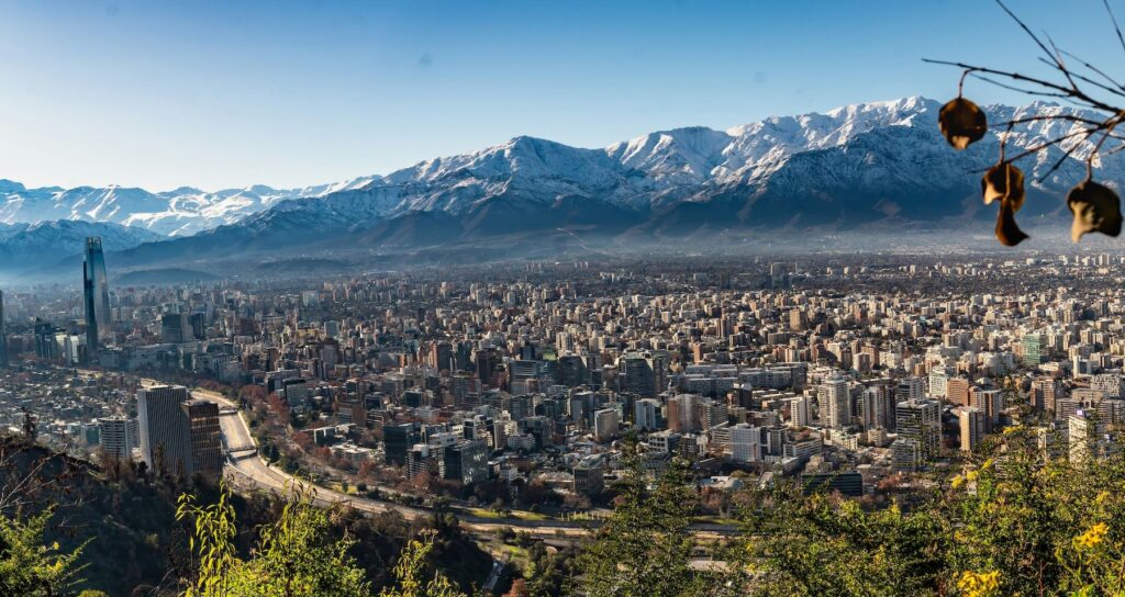 Santiago Urban Culture and Mountain Backdrop