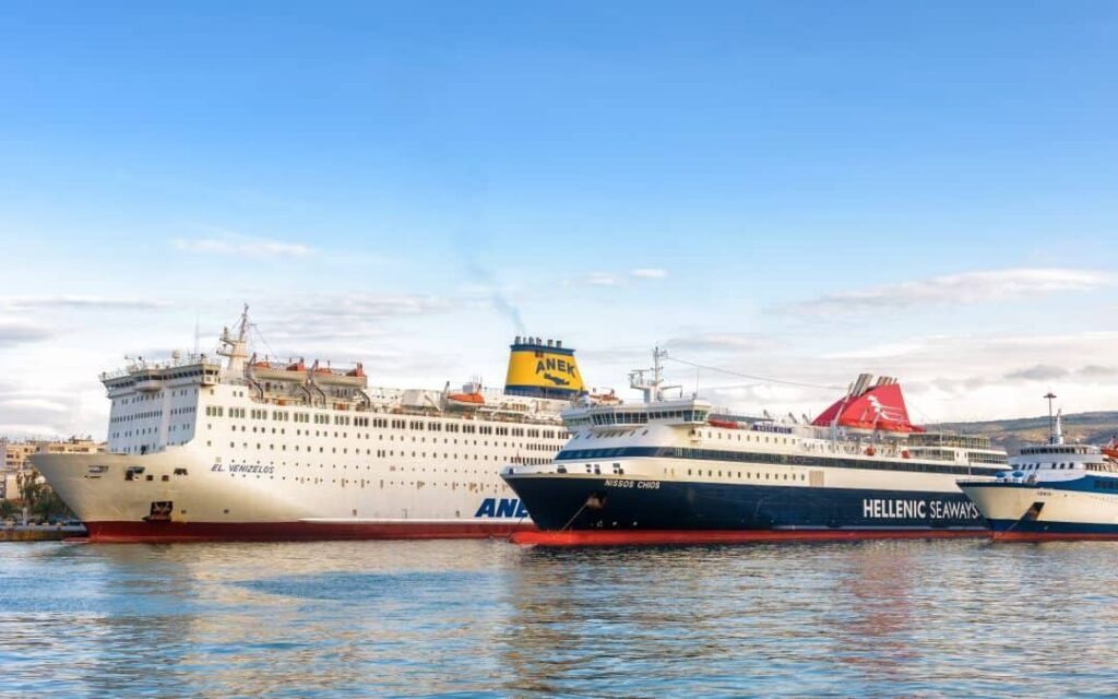 Types of Greek Ferries