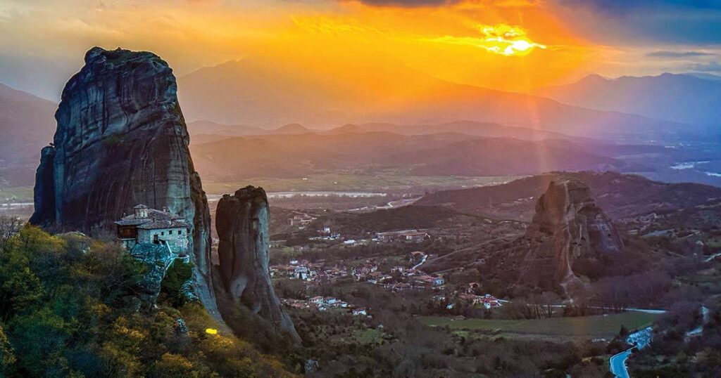 Meteora Monasteries Above the Clouds