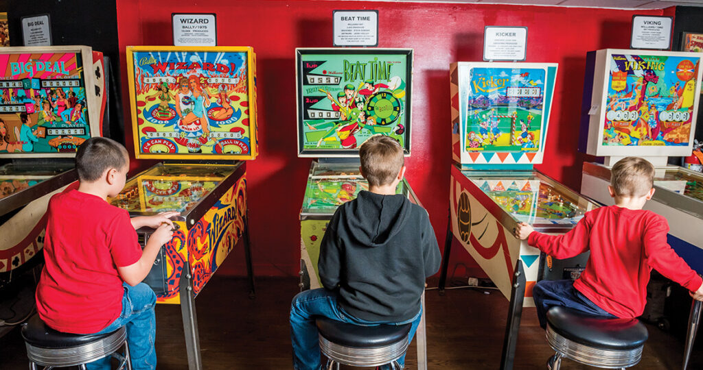 Play at the Asheville Pinball Museum